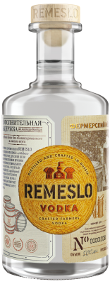 Водка Ремесло фермера выдержанная 0,5л 40%