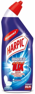 Средство для туалета Харпик Power Plus Original дезинфиц 450мл