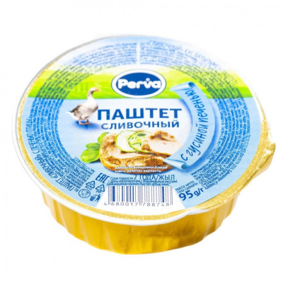 Паштет с гусиной печенью Перва Экстра 95г