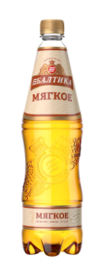 Пиво светлое Балтика Мягкое №7  0,95л 4,7%