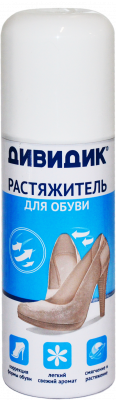 Растяжитель для обуви из кожи, замши, велюра Дивидикаэрозоль 125 мл