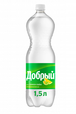 Напиток газ Добрый Лимон/Лайм 1,5л