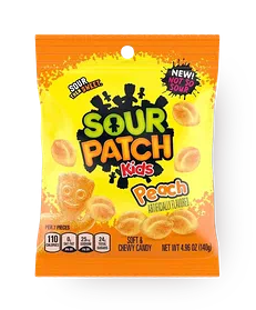 Мармелад жевательный Sour Patch Персик 80г