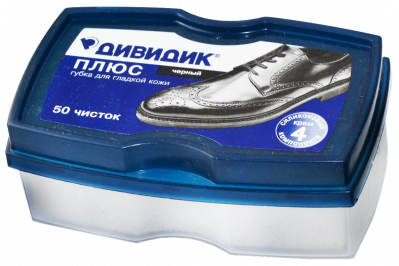 Губка Дивидик плюс черная