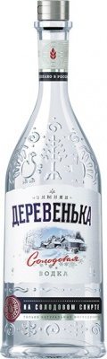 Водка Деревенька Зимняя 0,5л 40%