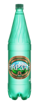 Вода минеральная природная лечебно-столовая Нарзан природной газации 1,5л