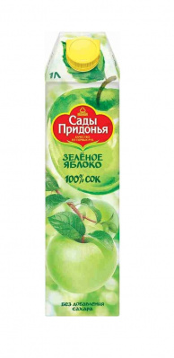 Сок Сады Придонья Яблоко зеленое 1л