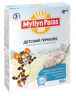 Хлопья овсяные Мюллюн Парас Геркулес Детский 350г