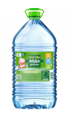 Вода Гипопо детская негаз 5л