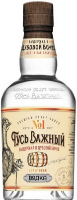 Водка Гусь Важный 0,5л 40%