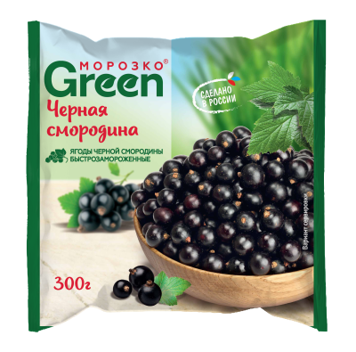 Смородина черная Морозко Green 300г