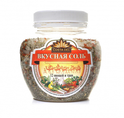 Вкусная соль 12 овощей и трав 400г