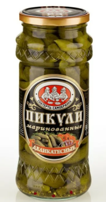 Пикули маринованные Скатерть-самобранка деликатесные 580мл