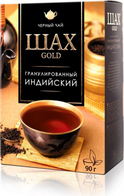 Чай Шах Голд черный байховый 90г