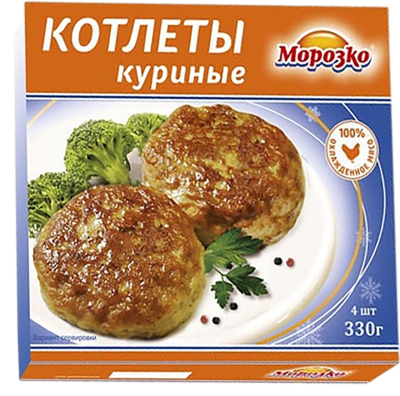 Котлеты куриные Морозко 330г