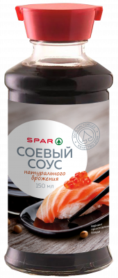 Соус соевый SPAR Ориджинал с диспенсером 150мл