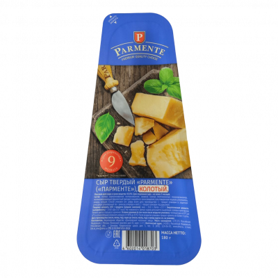 Сыр Парменте Дмитровский МЗ 40% тв кусок 180г БЗМЖ