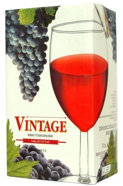 Вино Винтаж кр п/сл 1л 10,5-12,5% т/п