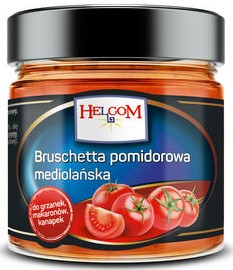 Брускетта Миланская с помидорами Хелком 225г ст/б