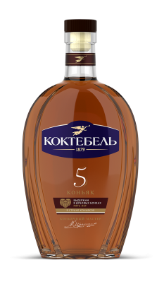 Коньяк Коктебель 5 лет 0,5л 40%