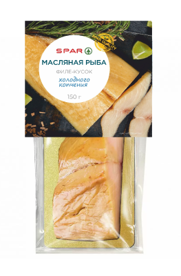 Масляная рыба филе-кусок х/к SPAR 150г в/у