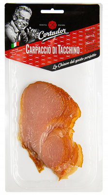 Карпаччо из индейки Кортадор нарезка 80г