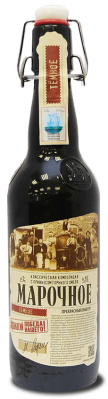 Пиво темное Афанасий Марочное Избранное 0,5л 4,5% ст/б