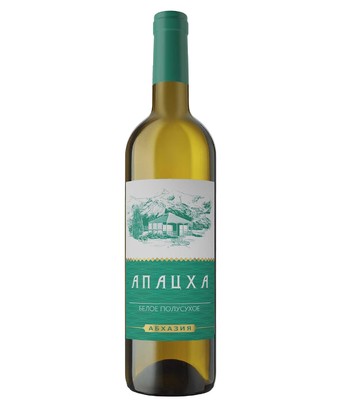 Вино Апацха бел п/сух 0,75л 11%
