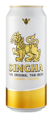 Пиво светлое Синга Премиум Лагер 0,49л 5% ж/б