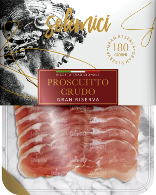Окорок с/в свиной  Прошутто Крудо Солемичи нарезка 70г