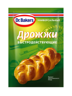 Дрожжи быстродействующие Др.Бейкерс 7г