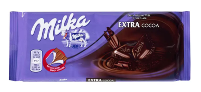 Шоколад Милка молочный с темным Коуспотс 100г