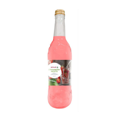 Напиток б/а среднегаз SPAR Strawberry Mojito 0,5л ст/б