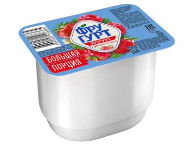 Йогурт Фругурт Клубника/Малина 2,0% 240г БЗМЖ