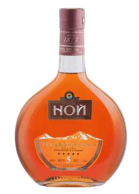 Коньяк Ной Традиционный 5 лет 0,5л 40%