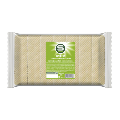 Вафли SMART Сливочный вкус 200г