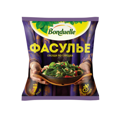 Смесь Фасулье овощи по-Турецки Бондюэль 400г