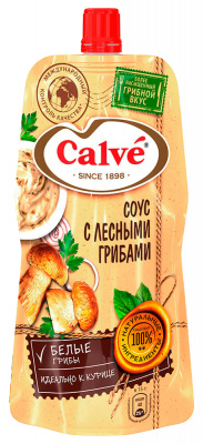 Соус Кальве с лесными грибами для пельменей 230г д/п