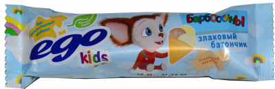 Батончик злаковый Барбоскины Сливочный Пломбир с 3лет 25г