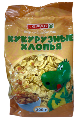 Завтрак готовый SPAR Хлопья кукурузные 300г