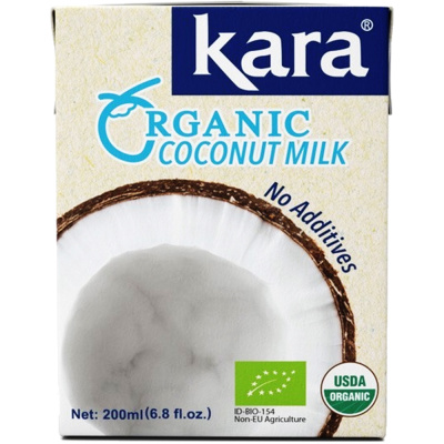 Молоко кокосовое Кара Классик 17% 200мл