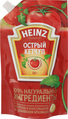 Кетчуп Хайнц Острый 320г д/п