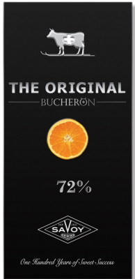Шоколад Бушерон Ориджинал горький с Кусочками апельсина 90г
