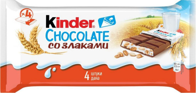 Шоколад Киндер Кантри молочный 94г