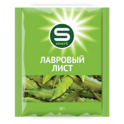 Лист лавровый сухой SMART 10г