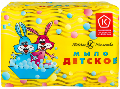 Мыло Детское Невская косметика А4*100г Экопак