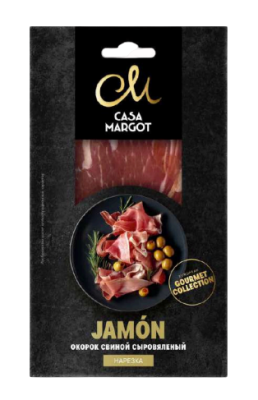 Окорок свиной Хамон с/в Casa Margot нарезка 50г