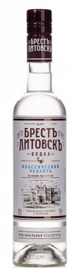 Водка Брестъ-Литовскъ Классический рецептъ 0,5л 40%