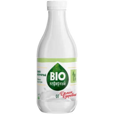 Продукт Биокефирный Домик в деревне 1% 900г БЗМЖ