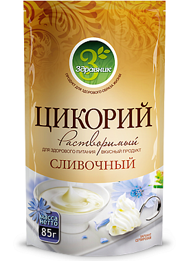 Цикорий растворимый Здравник Сливочный 85г пакет